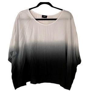 Fate Ombré Short Sleeve Top Size M